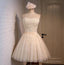 Junior Lovely Sweetheart Strapless Lace Beaded Appliques Ball Gowns Homecoming Dress