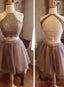 lace homecoming dress two piece homecoming dress