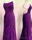 Lace Mermaid Strappy Back Dresses