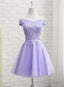 Light Purple Short New Style Homecoming Dress,New Prom Dresses