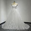 Long Clairvoyant Outfit Sweetheart Lace Appliques Sash Elegant Country Ball Gown Wedding Dresses.
