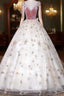 Lovely Ivory Tulle Ball Gown Straps Prom Dresses Ivory Sweet 16 Dresses Prom Dresses
