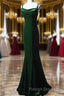 Lovely Low Back Velvet Mermaid Long Prom Dresses Velvet Wedding Prom Dresses