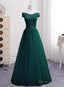 Lovely Simple Sweetheart Off Shoulder Long Prom Dress
