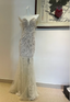 Luxurious And Elegant Sweetheart Neckline Pearl Rhinestone Lace Mermaid Long Formal Prom Dress