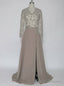 Luxurious Long Sleeves Mother of the Bride Dresses Evening Gown