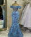 Mermaid Prom Dress Beaded Formal Prom Gowns
