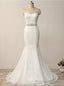 Mermaid Lace Sweetheart Lace Wedding Dress