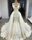 Mermaid Prom Dress V Neck Wedding Gowns
