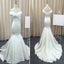 Mermaid Stain Ivory Simple Charming Elegant Cheap Wedding Dress Bridal Gowns