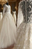 New Style Wedding Dresses Long Sleeves Bride Dresses Bridal Gown Dress For Brides