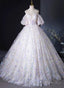 Off Shoulder Sweetheart Lace Long Formal Dress, Lace Prom Dress