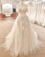 Off The Shoulder A-Line Wedding Dress Custom Made Bridal Dresses