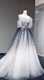 Ombre Prom Dress Long Prom Dress