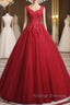 Open Back Red Lace Long Prom Dresses Red Lace Prom Dresses Red Ball Gown
