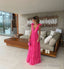 Pink Backless Prom Dress, Evening Dress