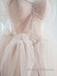 Pink sweetheart tulle long prom Dresses pink tulle Prom Dresses