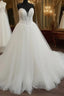 Plus Size Tulle Sweetheart Embroidery Wedding Dress