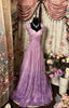 Pretty A-Line Sweetheart Neckline Long Tulle Lilac Prom Dress Prom Dresses