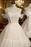 Princess Ivory Hoco Dresses Short Homecoming Dress