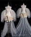 Princess Sheath Off The Shoulder Satin Ivory Short Wedding Dress