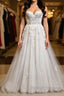 Princess Sweetheart Neck White Lace Prom Wedding Dress Ivory Lace Prom Dress White Prom Dress