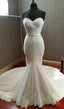 Mermaid Sweetheart Lace Long Train 2026 Wedding Dresses