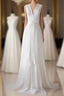 New Design The Charming White Real Made On Sale Simple Prom Dresses