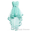 Mint Tulle Homeocming For Teens Simple Short Lace Prom Dresses