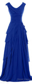 Royal Blue Bodice Maxi Fashion 2026 New Prom Dresses