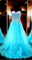 Sweetheart Beaded Illusion Fashion New Style Prom Dresses