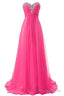 Sweetheart Beaded Illusion Fashion New Style Evening Dresses
