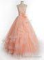 Prom Dress Ball Gown Prom Dress Long Charming Tulle Lace Prom Dress