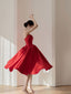 Red Sweetheart Neck Short Prom Dresses Red Prom Dresses