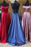 Sexy Backless Prom Dress Long