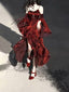 French High Low Spaghetti Straps Christmas Dresses Burgundy Birthday Dress Birthday Outfits