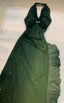 Sexy Halter Ombre Green Chiffon Backless Long Prom Dress Evening Dress