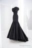 Mermaid Long Black Prom Dress