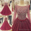 Sexy Prom Party Dress Beaded Formal Women Dresses Custom Made