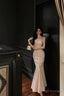 Sheath Sweetheart Sequin Lace Prom Dress Long Prom Dresses