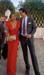 Sheath V Neckline Red Prom Dress Long 22Th Birthday Outfit