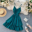 V-Neck A-Line Homecoming Dress