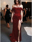 Sheath Column Prom Dress Minimalist Dresses Prom Sweep Brush Train Sleeveless Strapless Charmeuse With Pleats Ruched Slit