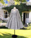 Short Silver Sparkly Dresses With Cape