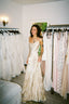 Simple A-Line Spaghetti Strap Light Champagne Satin Prom Dresses Prom Dresses