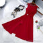Simple Red Hoco Dresses Short Homecoming Dress