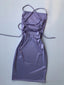 Simple Sheath Silk Satin 18Th Birthday Dresses Birthday Outfits
