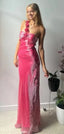 Simple Sleeveless Mermaid Satin Prom Dress Prom Dresses