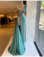 Sparkly Sequined Split Mermaid Prom Dress Crystal Long Prom Gown Custom Made Plus Size Pageant Wear Prom Dresses