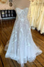 Strapless A-Line Wedding Dress Custom Made Bridal Dresses